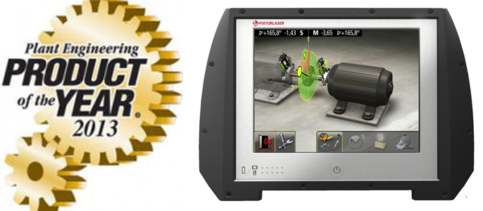 Fixturlaser NXA Pro Product of the Year 2013 