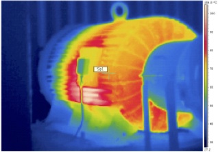 Termografa en motor elctrico